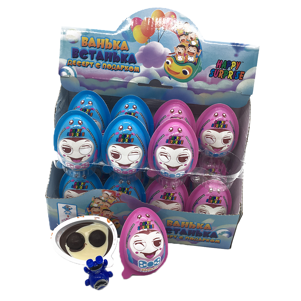 Яйцо Ванька-Встанька – для мальчиков и девочек (микс)